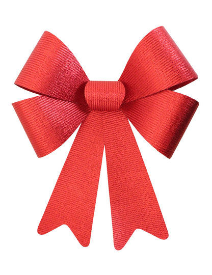 Lesklá červená mašľa 36 x 51 cm 