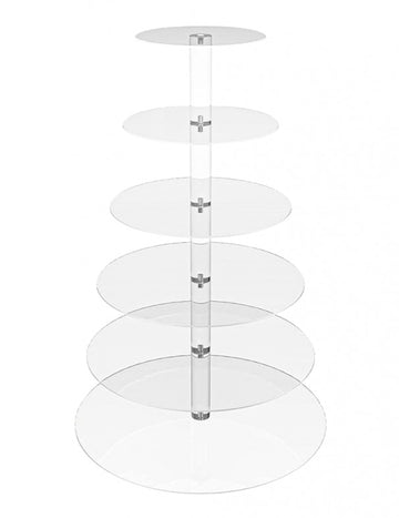Okrúhly poschodový stojan na torty 40 x 51 cm 