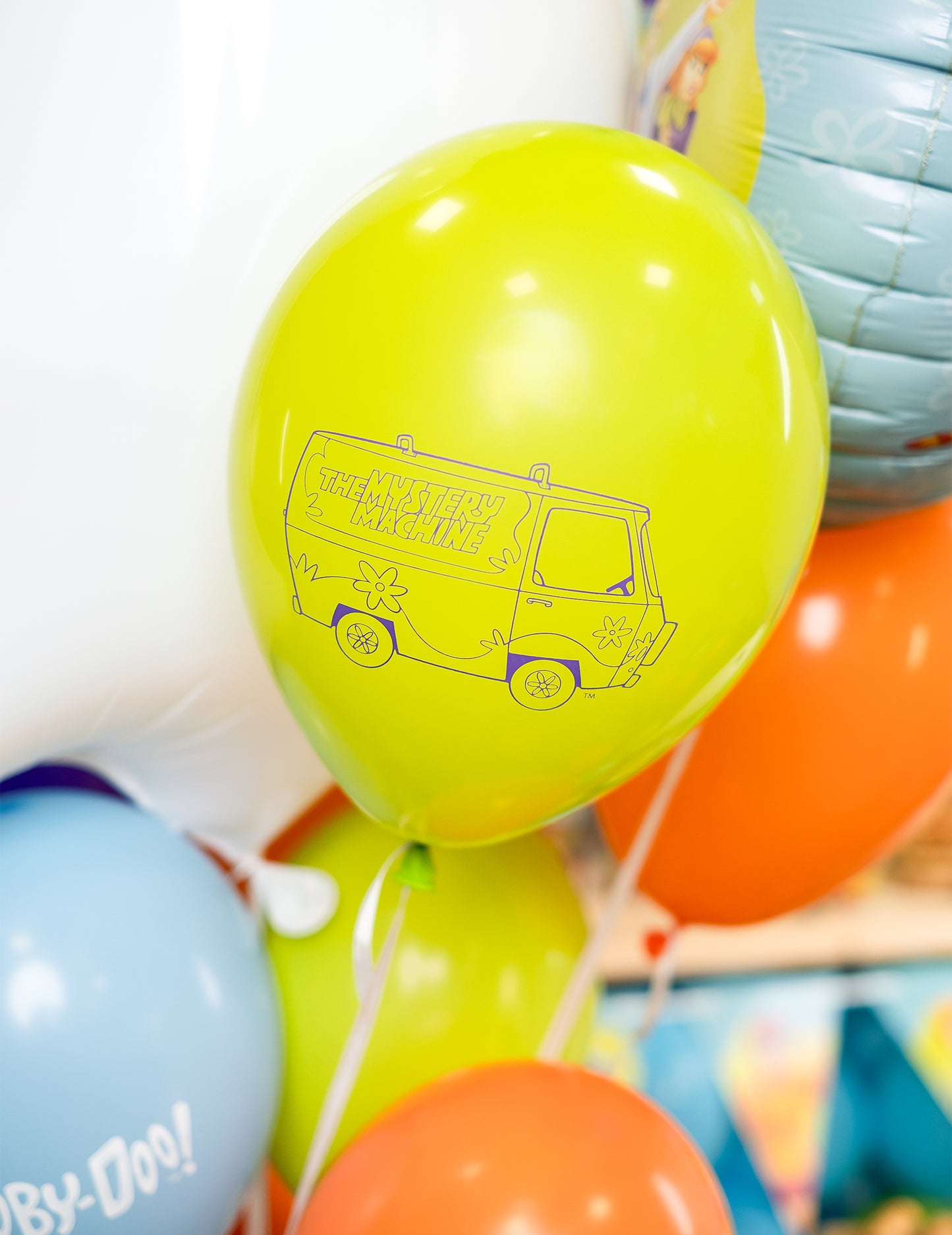 10 latexových balónov Scooby-Doo™ s rozmermi 25 x 32 cm