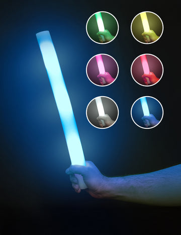 10 LED penových svietiacich tyčiniek 48 cm 