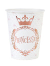 Gobelets Princesse pour enfant rose gold