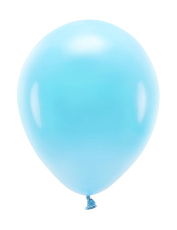 100 svetlomodrých latexových balónov 26 cm prírodný kaučuk