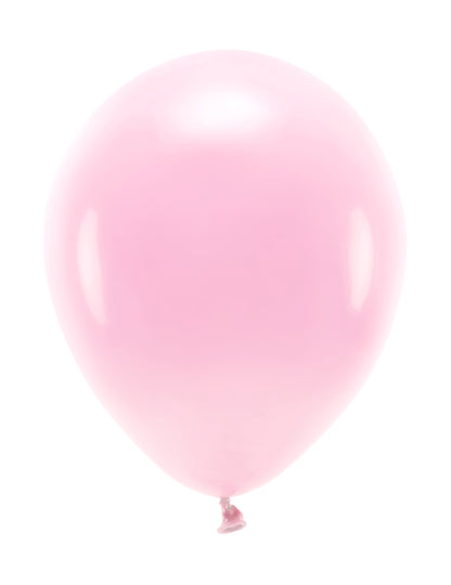 100 pastelovo ružových latexových balónov 26 cm na dekoráciu