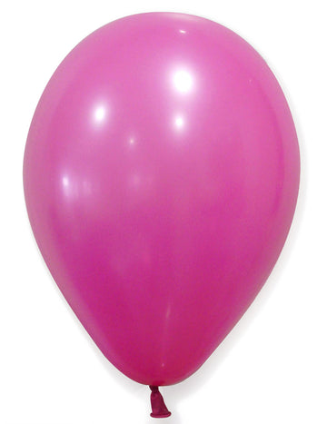 Ballons de baudruche de fête pour décoration fuchsia