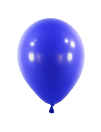 100 mini tmavomodré latexové balóny 13 cm námorník pre archu