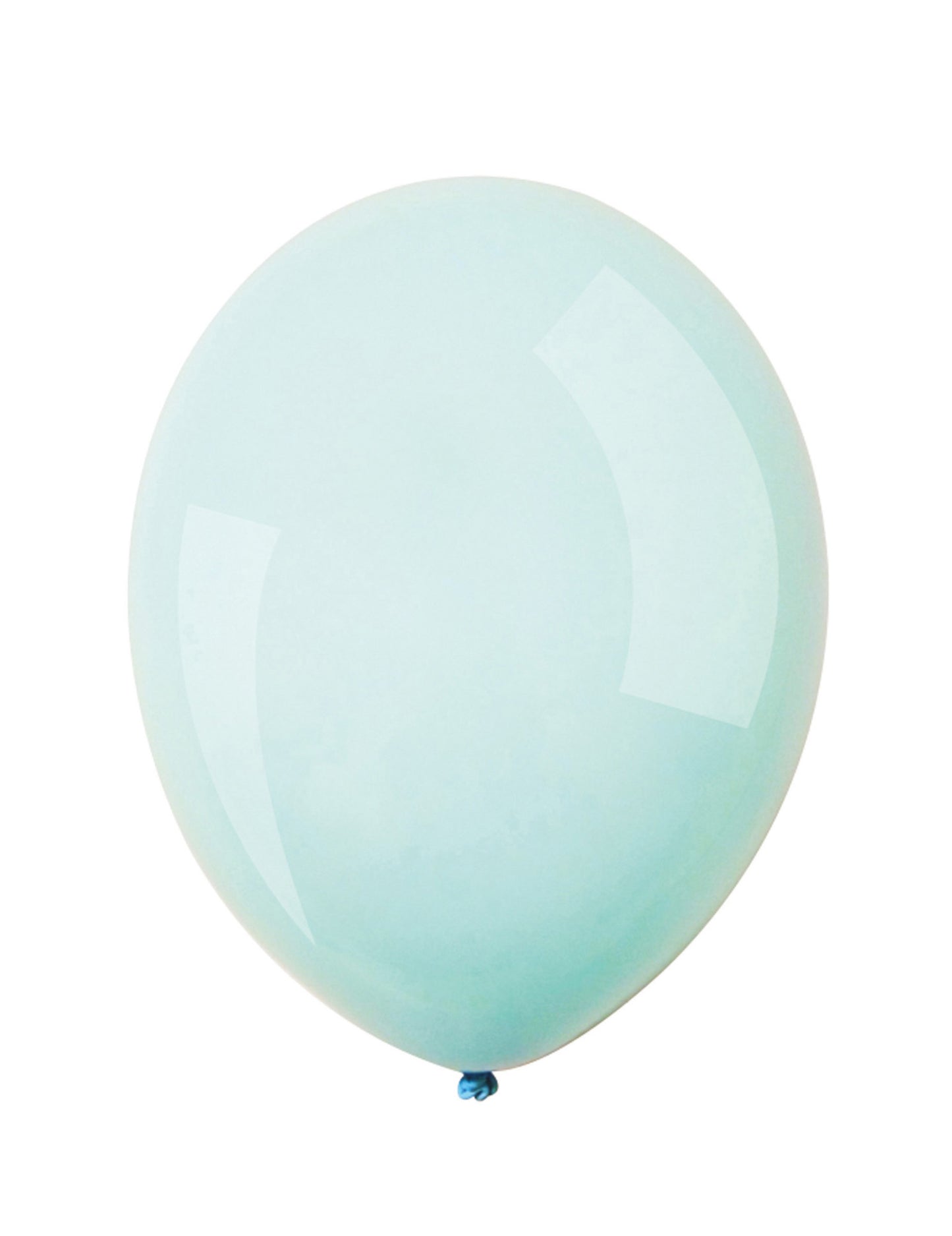 100 mini pastelovo modrých latexových balónov 13 cm pre oblúk a kocky