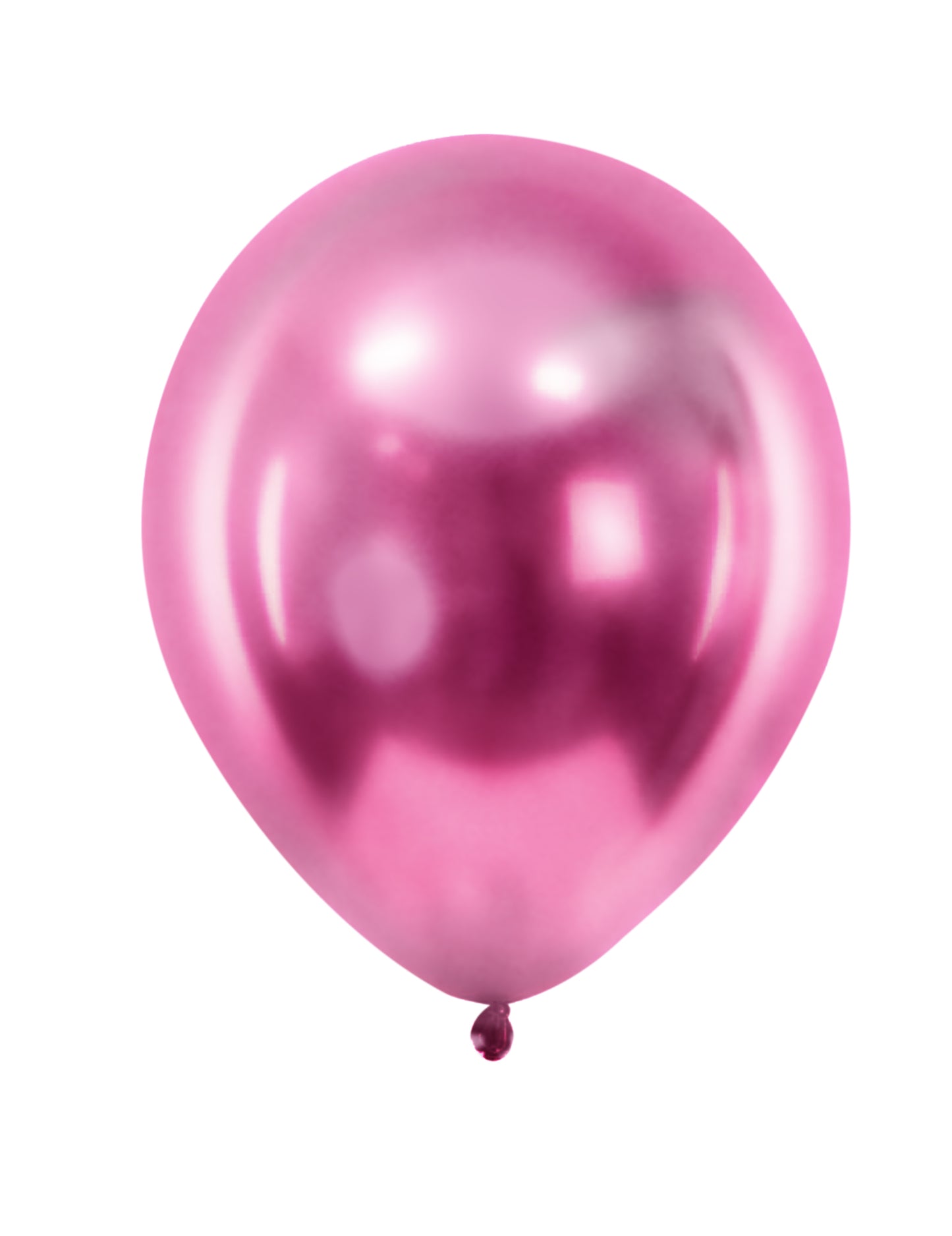 100 mini metalických fuchsiových latexových balónov s priemerom 13 cm na oslavy