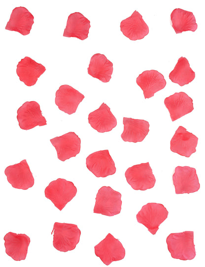 100 ružových látkových okvetných lístkov ruže 5 x 5 cm dekorácia na svadbu 