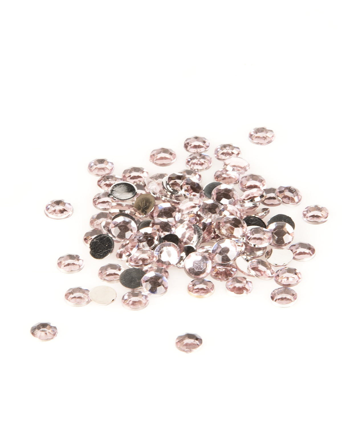 Petits confettis de table ronds pour décoration de fête rose gold