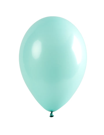 Ballons menthe pour fête vert menthe