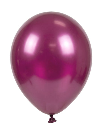 12 ballons métallisés pour fête bordeaux