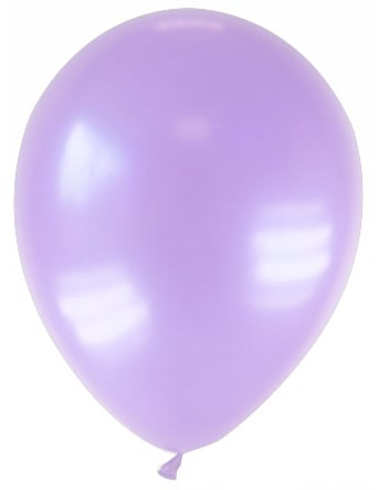 Ballons métallisés de fête pour décoration parme