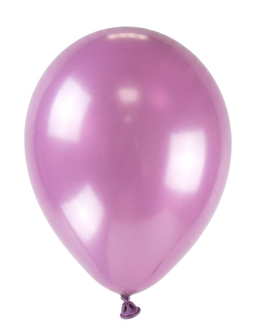 Ballons métallisés pour fête rose