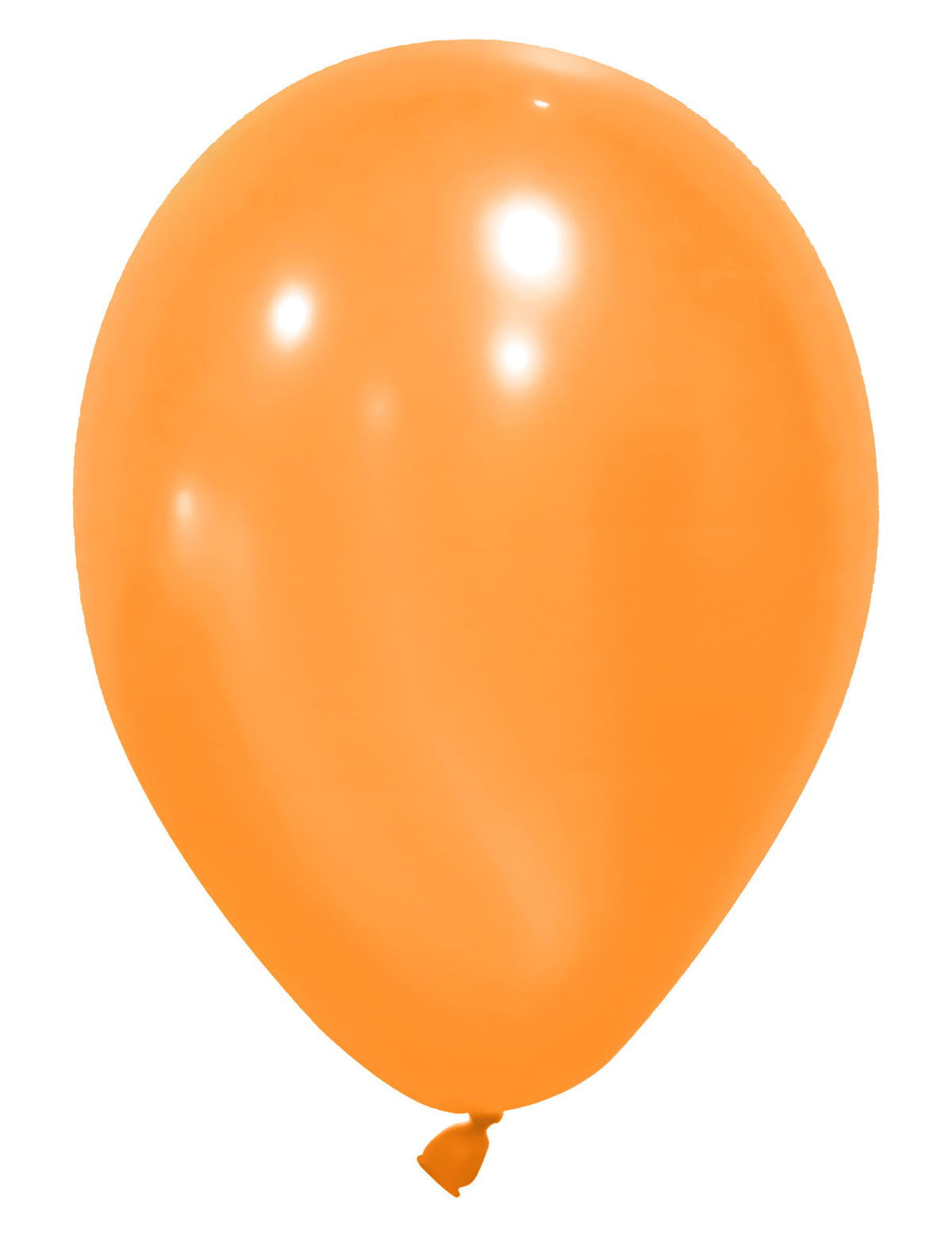Ballons pour fête orange