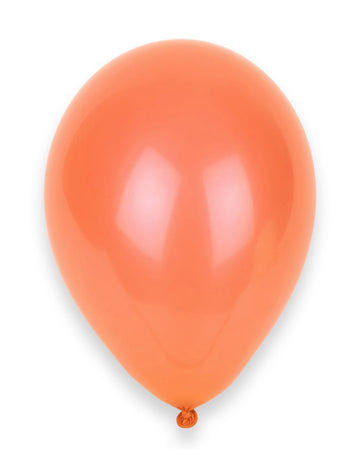 Ballons pour décoration couleur pêche lot de 12