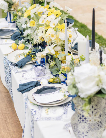 12 konfiet v tvare citróna, žlté a zelené drevo, dekorácia na stôl