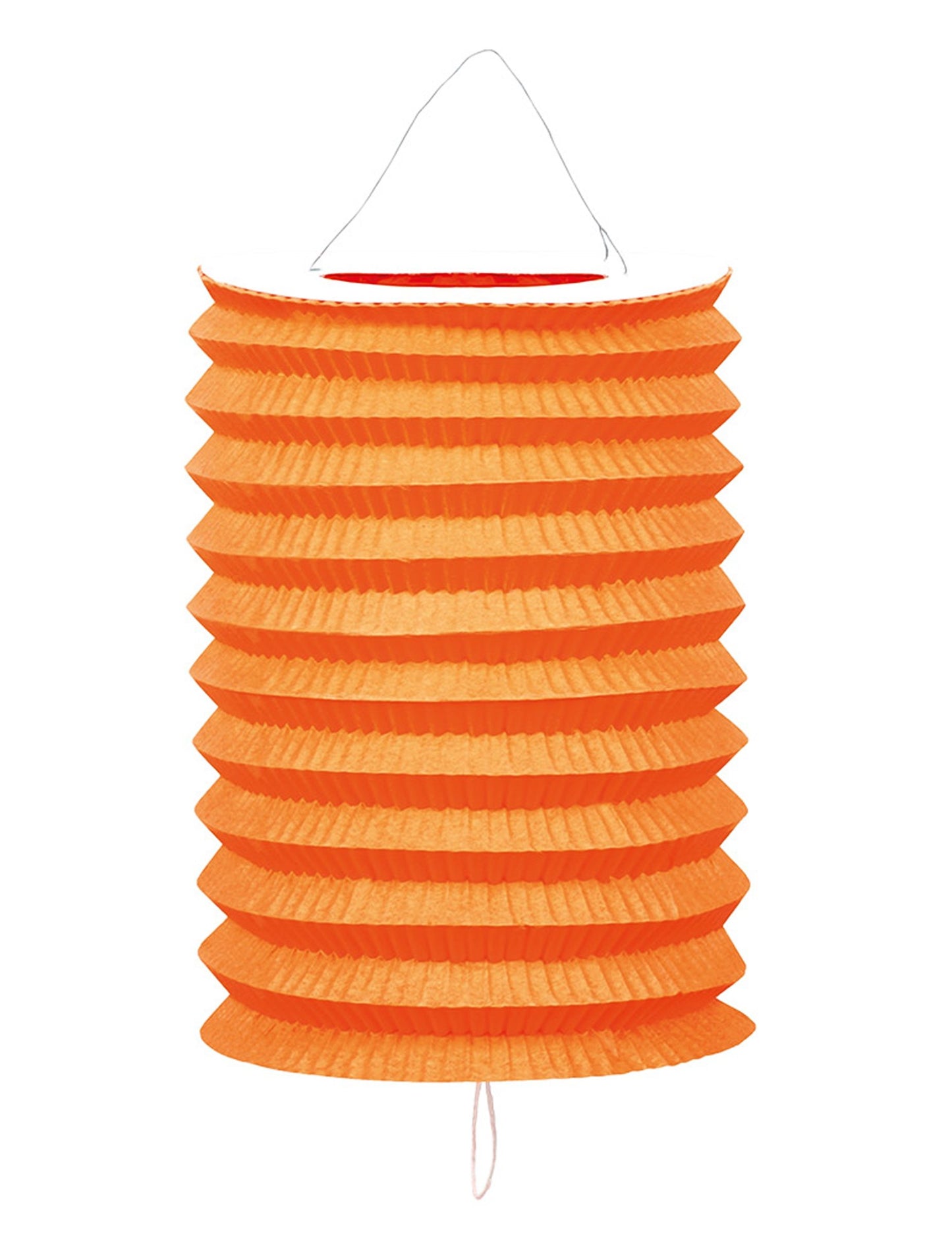 Oranžový model farebného lampiónu na oslavu
