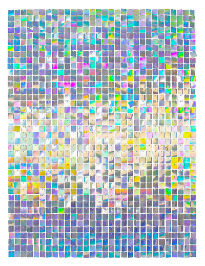 12 panelov dúhového pozadia 30 x 30 cm