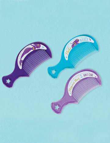 12 malých farebných darčekových hrebeňov snov v štýle morskej panny