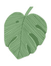 12 papierové servítky s listom monstera zelené 29,1 x 36 cm
