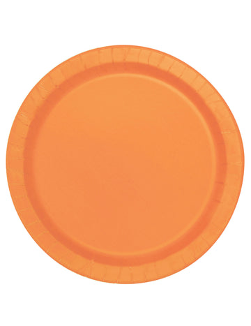16 veľkých oranžových lepenkových dosiek 22 cm