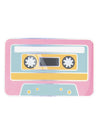 Serviettes en papier cassettes rétro années 90 pour fête rose bleu et jaune