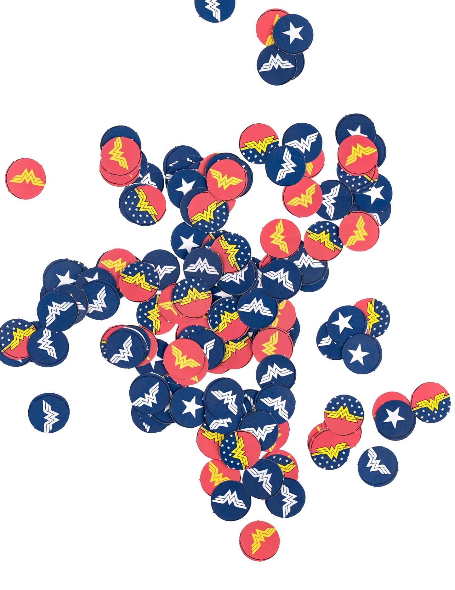 160 konfiet Wonder Woman™ 2 cm