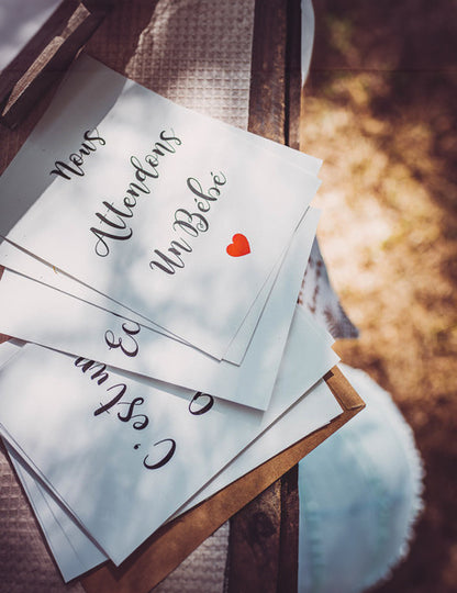 18 pozlátených kartičiek s míľnikmi prvého ročníka, 14 x 19 cm pre bábätko