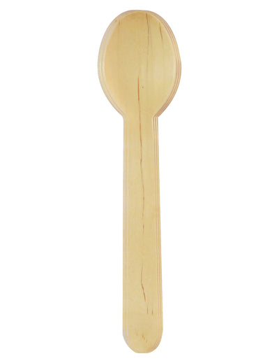 Cuillères en bois pour fête naturel