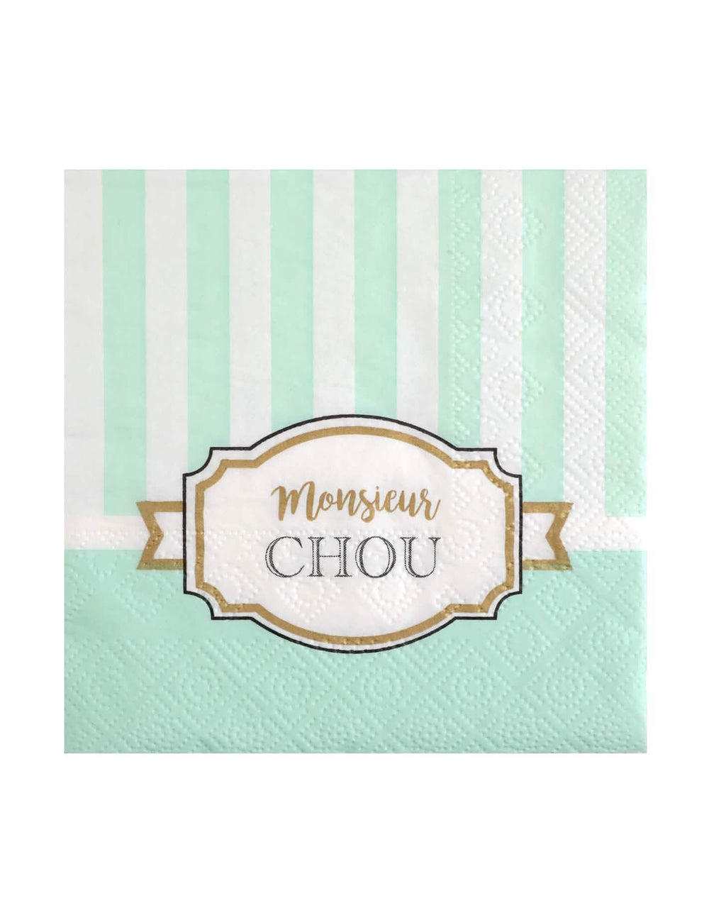 Usporiadanie stola s papierové obrúsky baby shower pán chou