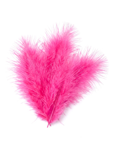 20 dekoratívnych pierok vo farbe fuchsie 5,5 cm na svadbu