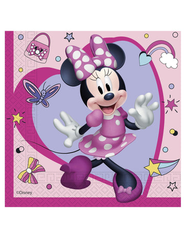 20 papierových utier Minnie Junior 33 x 33 cm
