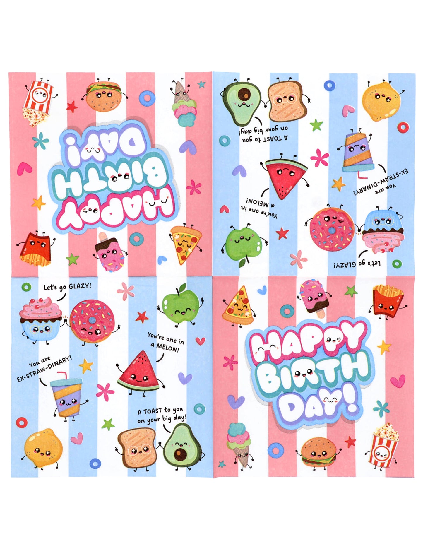 20 servítok Kawaii párty 33 x 33 cm