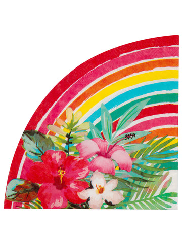 20 papierových utier Aloha 33 cm