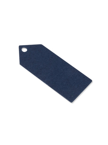 24 tmavomodrých dierovaných etikiet 5 x 2 cm pre karty s miestami