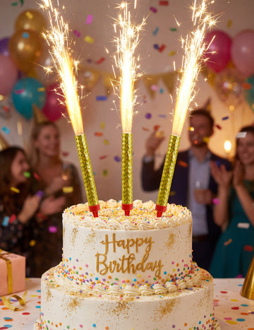 3 Zlaté fontány zmrzliny 9,5 cm