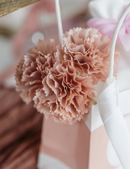 3 ružové pivonky, 13 cm na stonkách, umelé ozdobné kvety