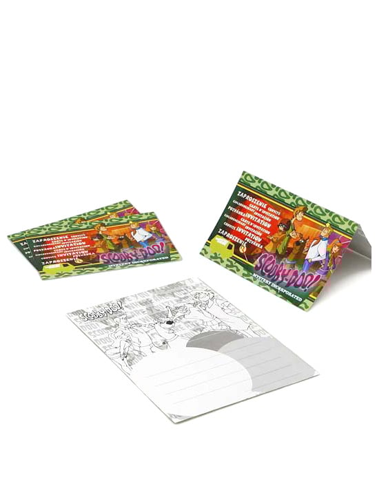 4 pozvánky Scooby Doo™