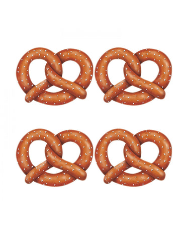 4 kartónové výrezy na praclíky 27 cm pivný festival