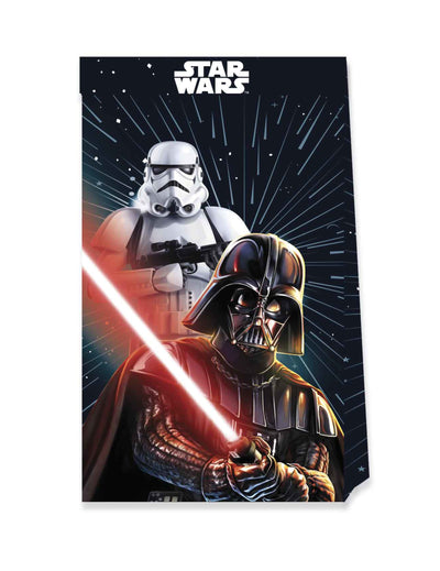 Sachets en papier Star Wars Galaxy pour enfant avec Dark Vador et Stormtrooper