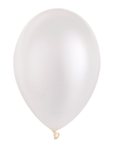 50 kovových slonovinových balónov 30 cm
