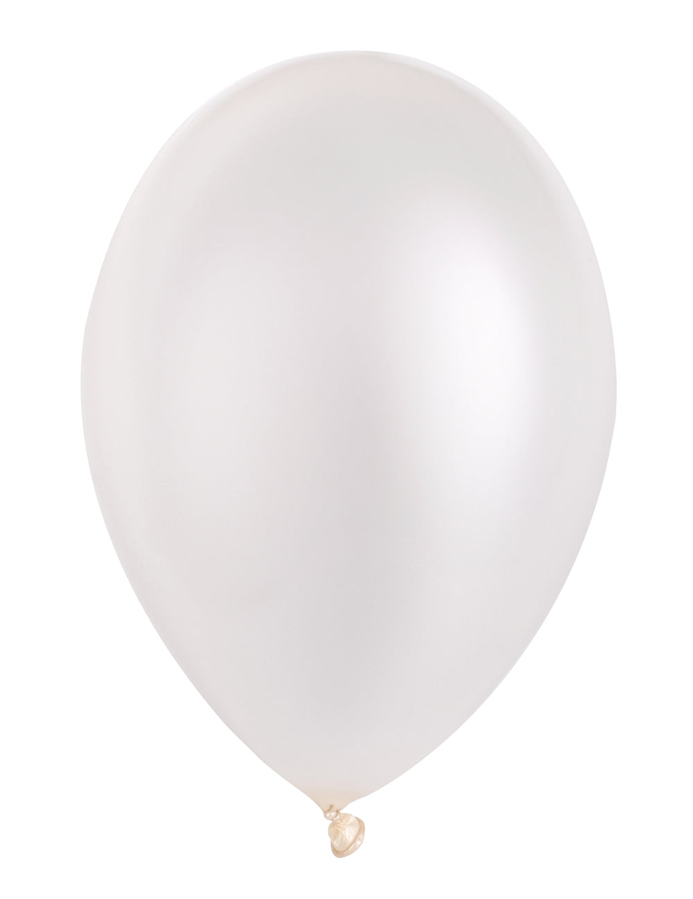 Ballons ivoires métallisés