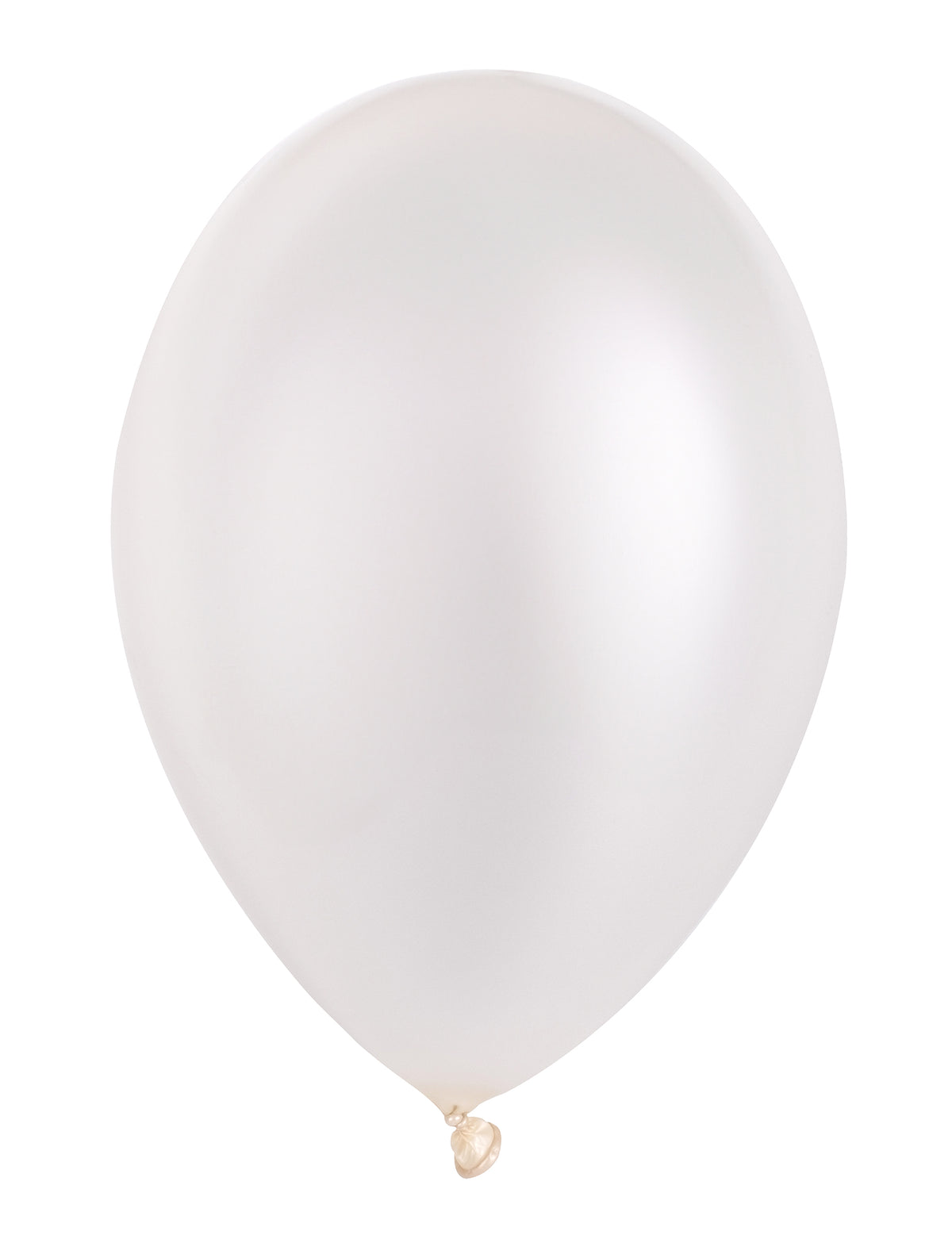 Ballons ivoires métallisés