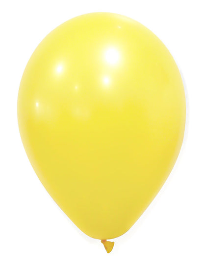 Ballons de fête pour décoration jaune