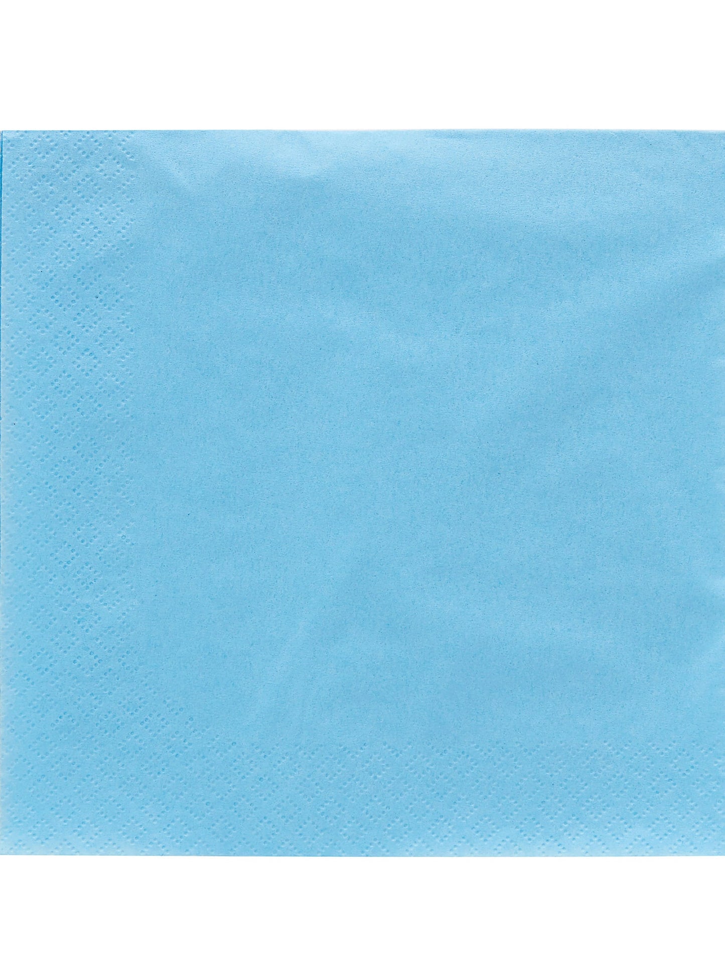 Serviettes en papier pour fête bleu ciel