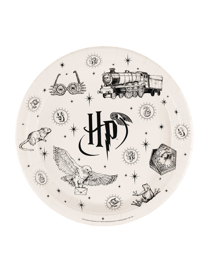 6 Papierových tanierov Harry Potter™ 23 cm