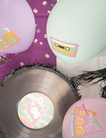 6 balónov v 90. rokoch