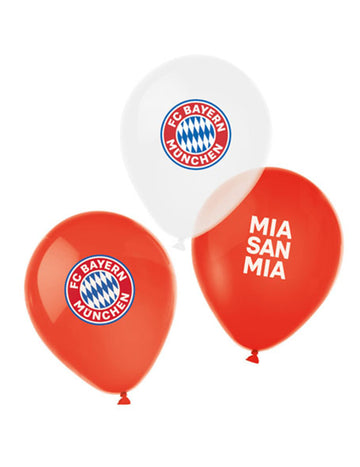 6 FC Bayern Mníchov 27 cm latexových balónov