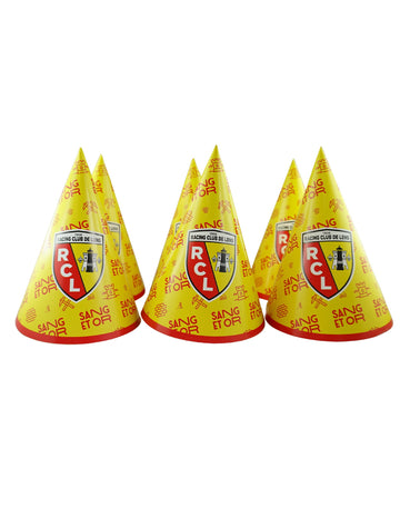 6 kartónových klobúkov v šošovke Carton RC 16 cm