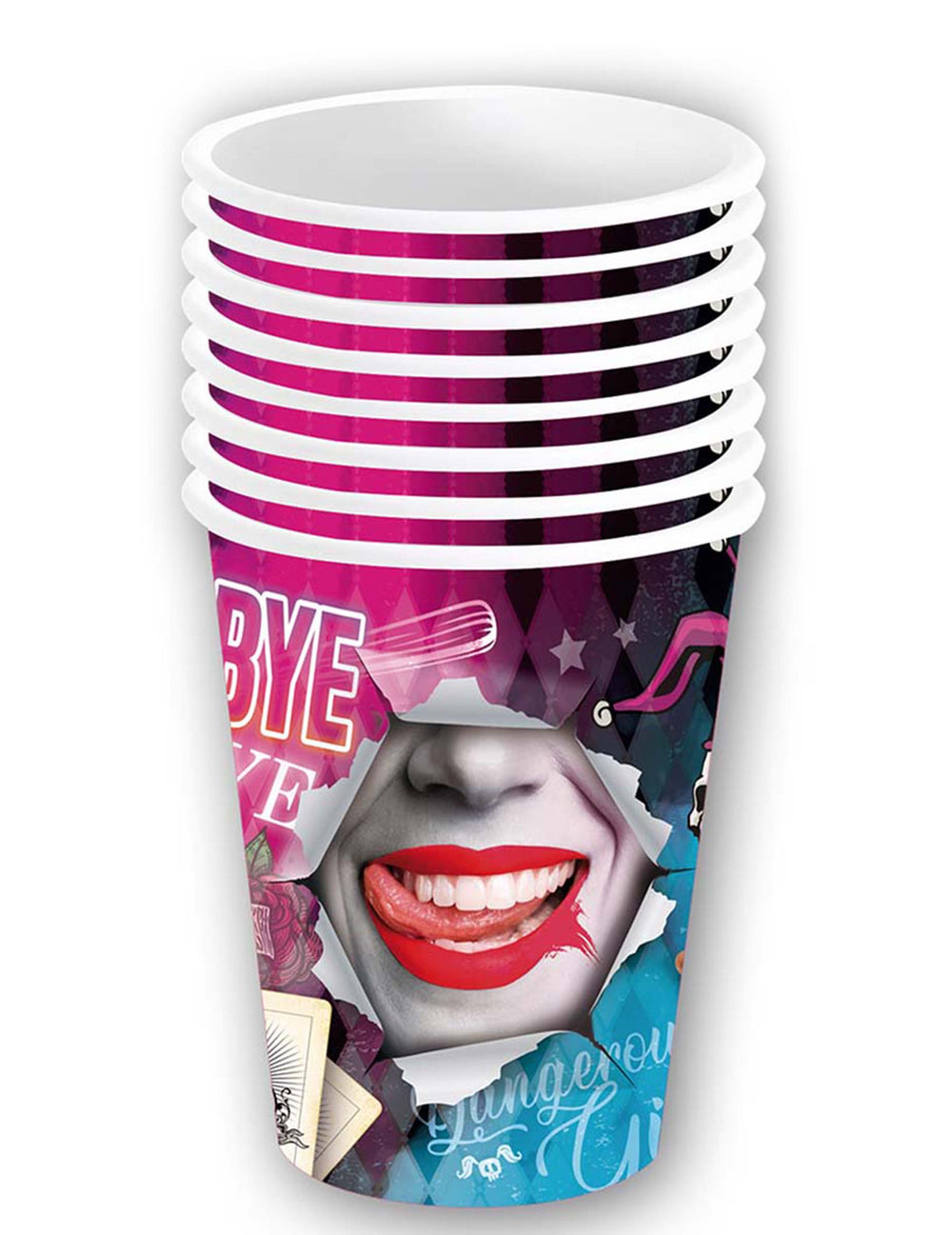 Pile de 6 des gobelets dangerous girl